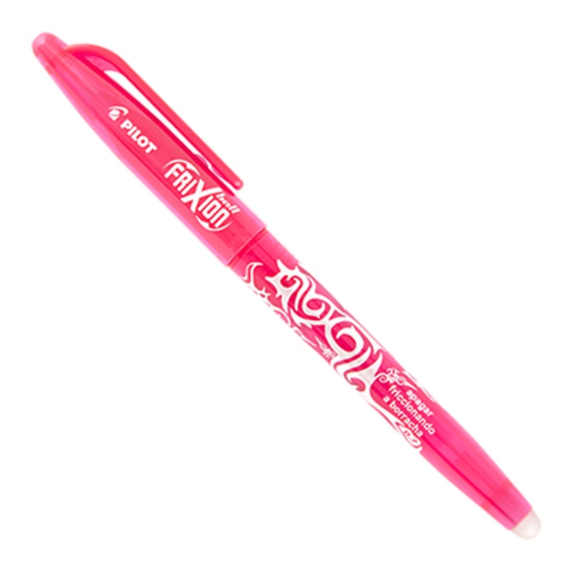 CANETA PILOT ESFEROGRAFICA ESCREVE E APAGA 0.7 MM ROSA