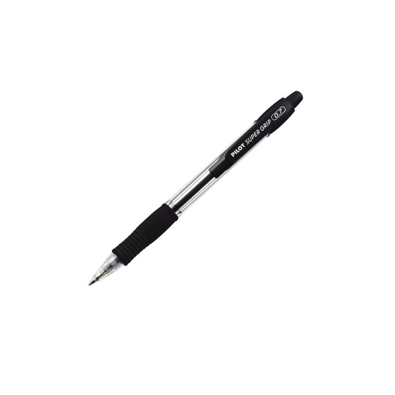 CANETA PILOT ESFEROGRAFICA SUPER GRIP 0.7 MM PRETA