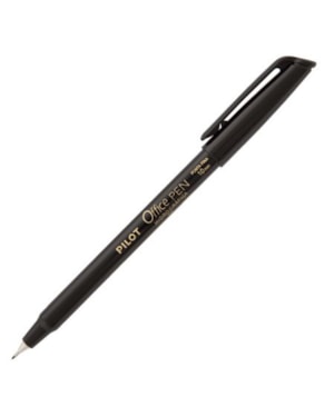 CANETA PILOT HIDROGRAFICA OFFICE PEN 1.0 MM PRETA