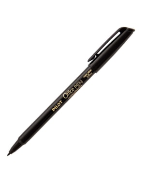 CANETA PILOT HIDROGRAFICA OFFICE PEN 2.0 MM PRETA
