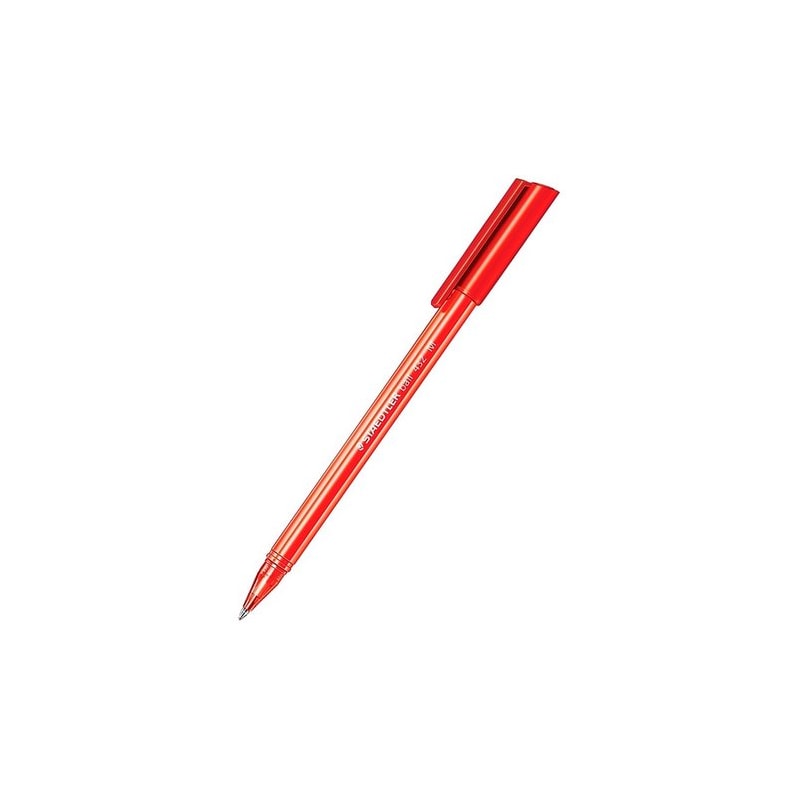CANETA STAEDTLER ESFEROGRAFICA BALL 432 M VERMELHA