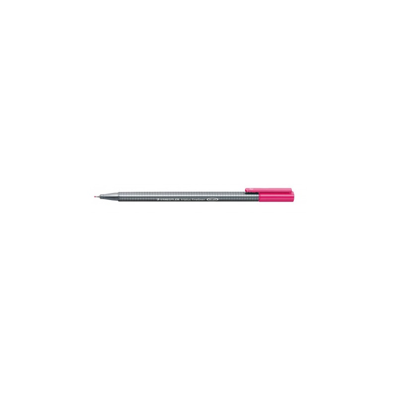 CANETA STAEDTLER TRIPLUS FINELINER 0.3 HRIDROGRÁFICA ROSA