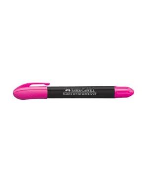 CANETA TEXTO FABER CASTELL SUPER SOFT GEL ROSA