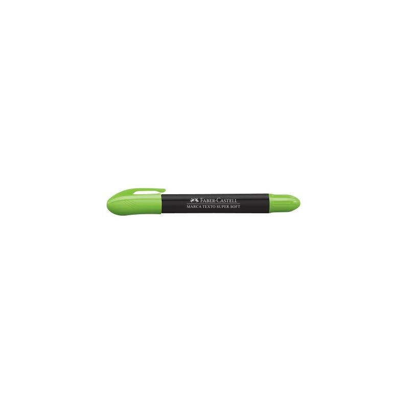 CANETA TEXTO FABER CASTELL SUPER SOFT GEL VERDE