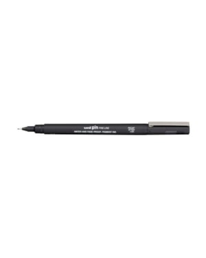CANETA UNI PIN FINE LINE 0.3 - PRETA
