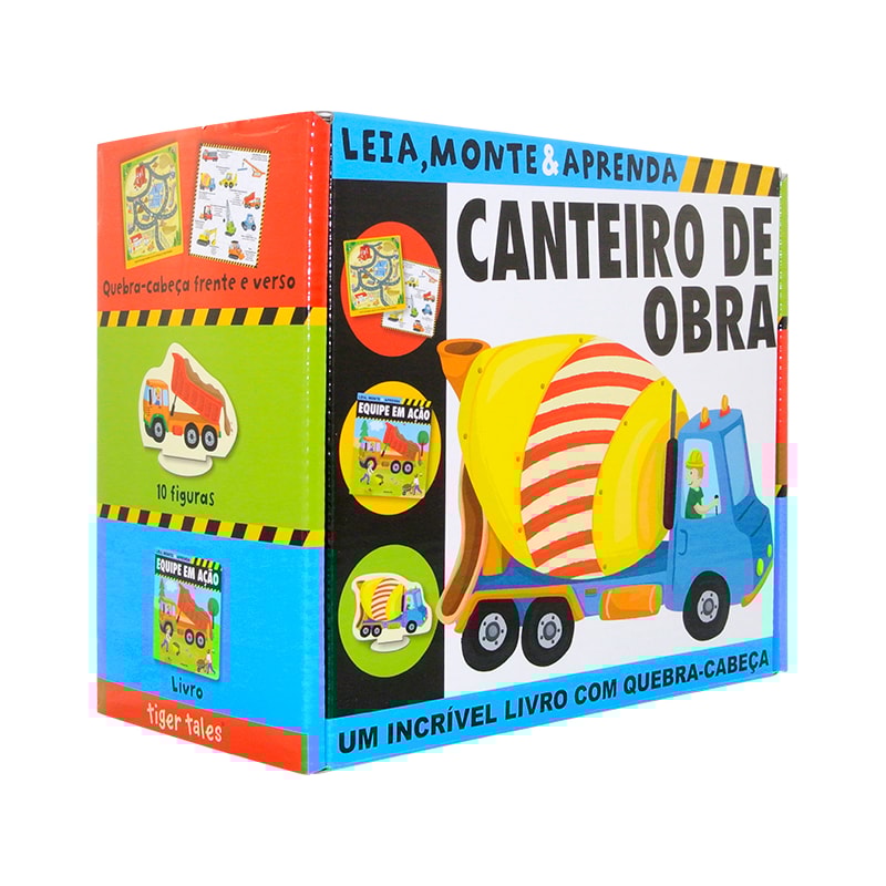 CANTEIRO DE OBRA: LEIA, MONTE E APRENDA