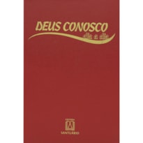 CAPA DEUS CONOSCO DIA A DIA - VERMELHA CONVENCIONAL