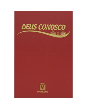 CAPA DEUS CONOSCO LETRA GRANDE - VERMELHA
