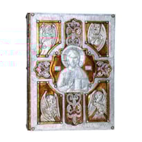 CAPA EVANGELIÁRIO - ARTESANAL: MEDIEVOS PANTOCRATOR