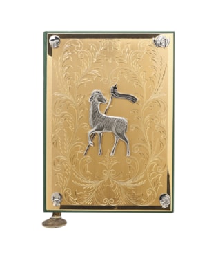 CAPA PARA EVANGELIARIO CORDEIRO OURO