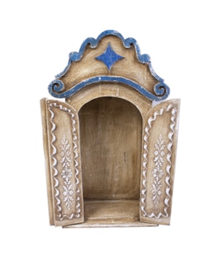 CAPELA P MADEIRA ANJOS CHAPEU 45X22