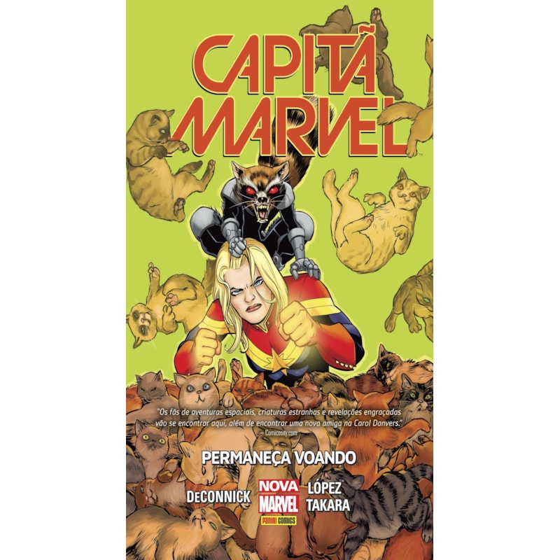 Capitã marvel: permaneça voando