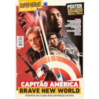 CAPITÃO AMÉRICA - BRAVE NEW WORLD - SUPERPÔSTER MUNDO DOS SUPER-HERÓIS