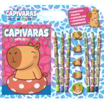 CAPIVARAS ARTE DE COLORIR