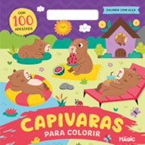 CAPIVARAS - COM 100 ADESIVOS