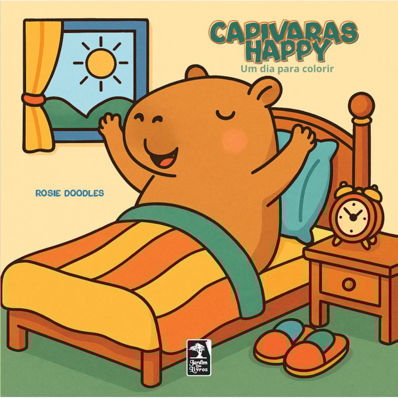 CAPIVARAS HAPPY: UM DIA PARA COLORIR