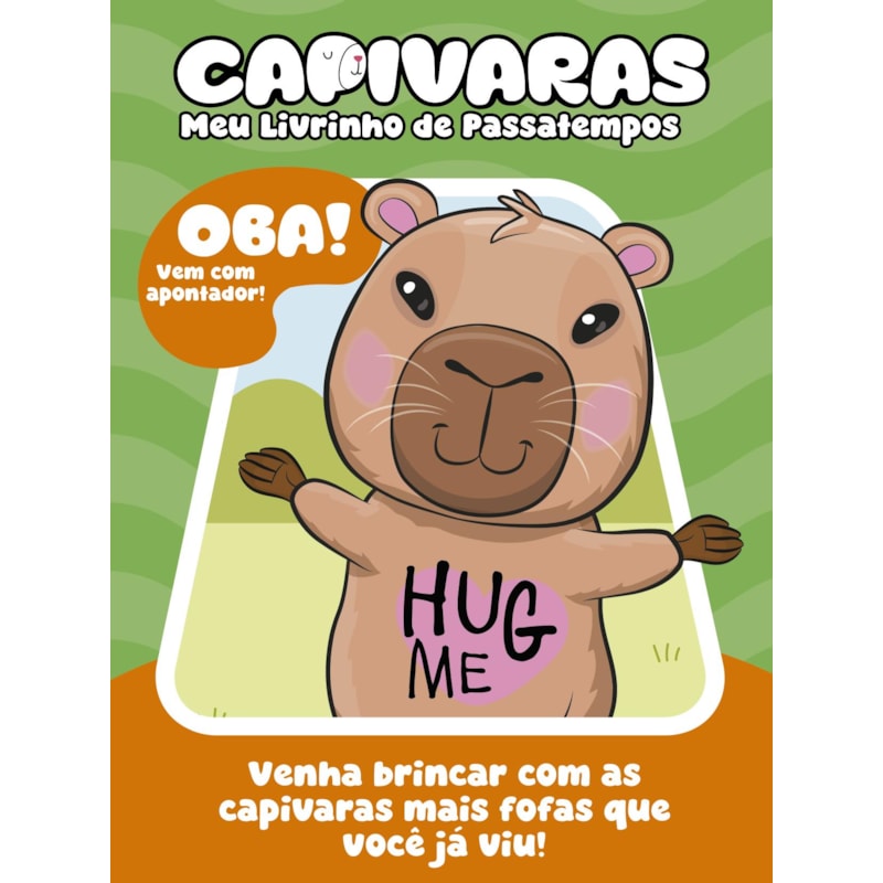 CAPIVARAS MEU LIVRINHO DE PASSATEMPOS