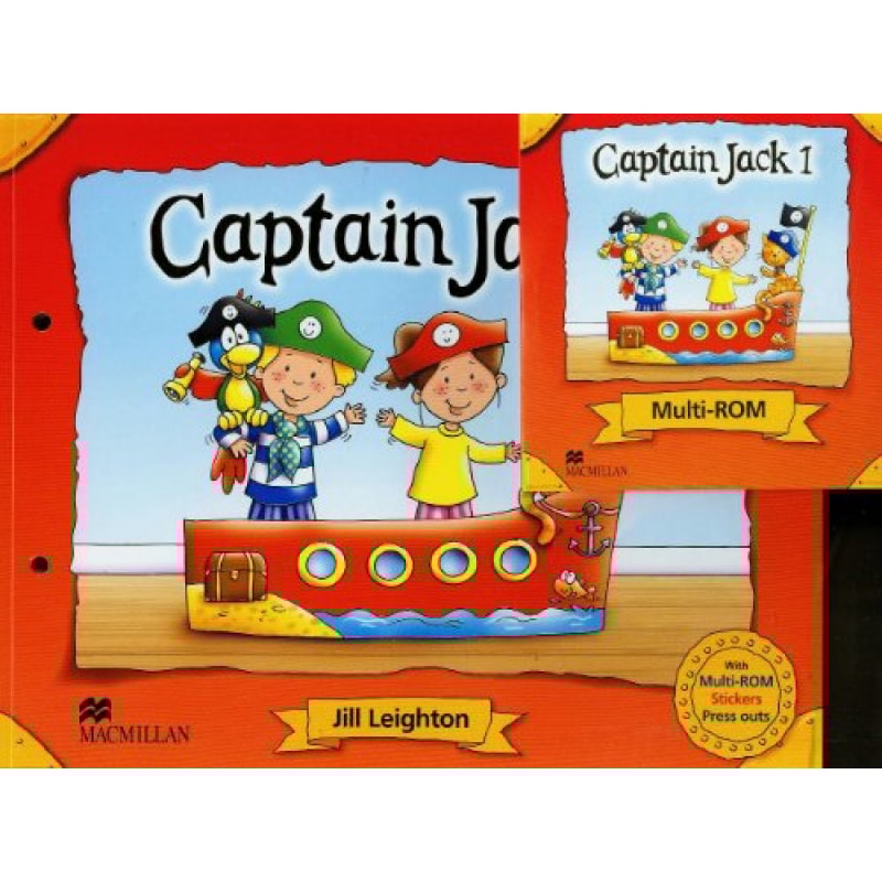 Captain Jack Pupil''''s Book With Multi-Rom And Stickers-1