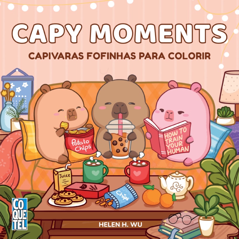 CAPY MOMENTS: CAPIVARAS FOFINHAS PARA COLORIR