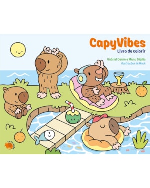 CAPYVIBES: LIVRO DE COLORIR