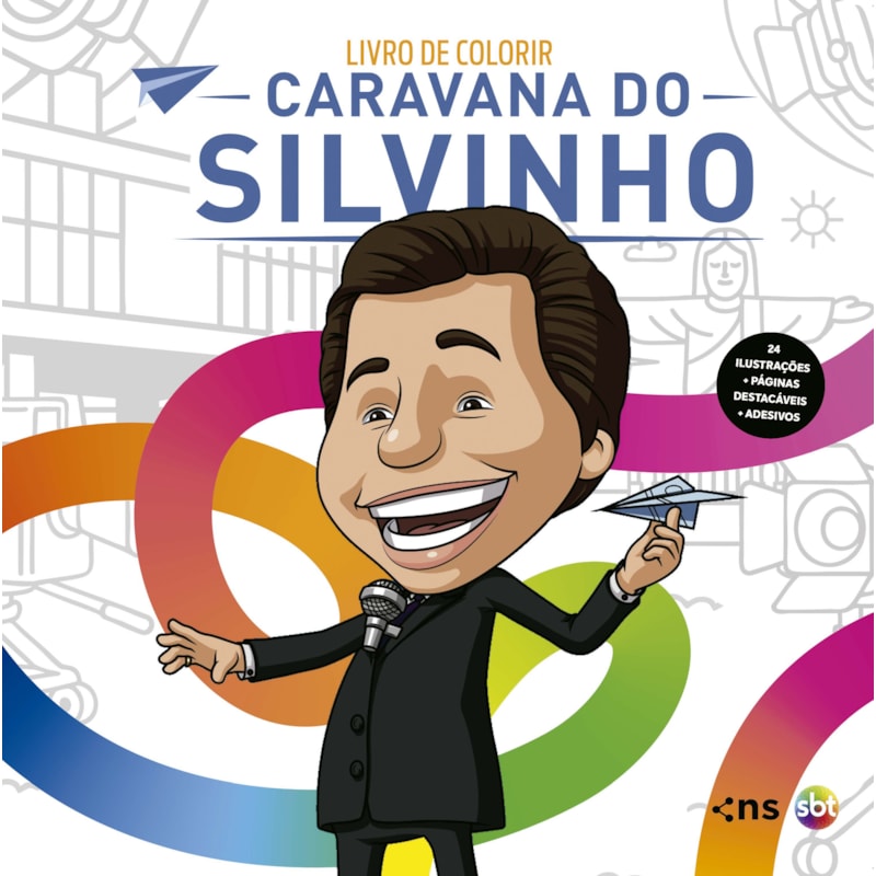 CARAVANA DO SILVINHO - LIVRO DE COLORIR