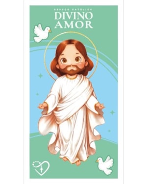 CARDS CATÓLICOS PARA COLORIR - VERDE