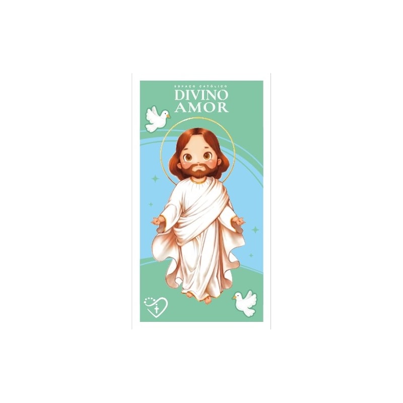 CARDS CATÓLICOS PARA COLORIR - VERDE