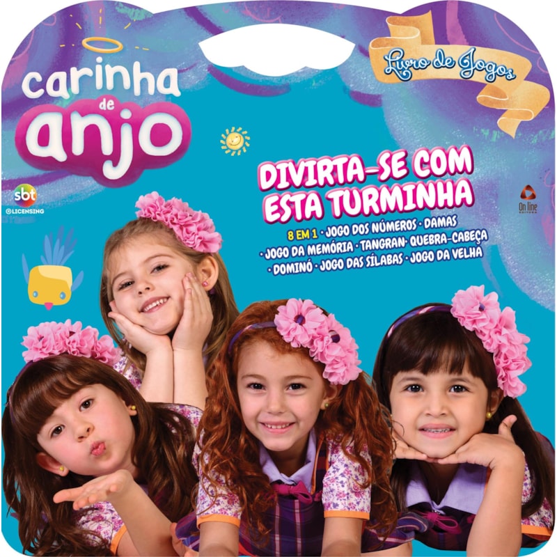 CARINHA DE ANJO LIVRO DE JOGOS