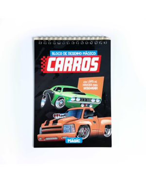 CARROS - BLOCO DE DESENHO MÁGICO