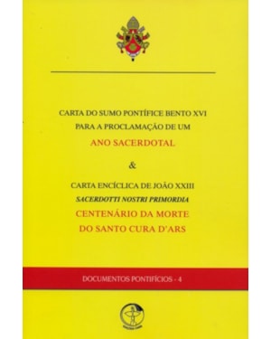 CARTA ENCICLICA - ANO SACERDOTAL