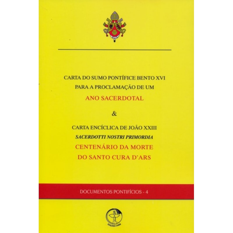 CARTA ENCICLICA - ANO SACERDOTAL
