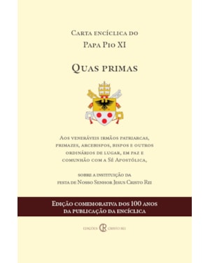 CARTA ENCÍCLICA: QUAS PRIMAS