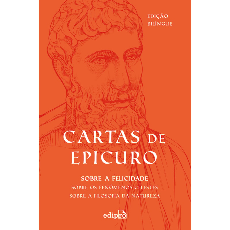 CARTAS DE EPICURO: EDIÇÃO BILÍNGUE COM POSTAL + MARCADOR
