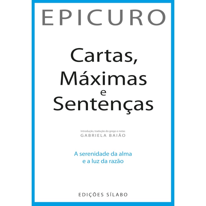Cartas, máximas e sentenças