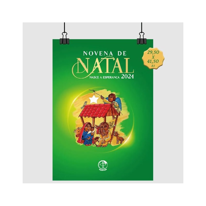 CARTAZ NOVENA DE NATAL 2024