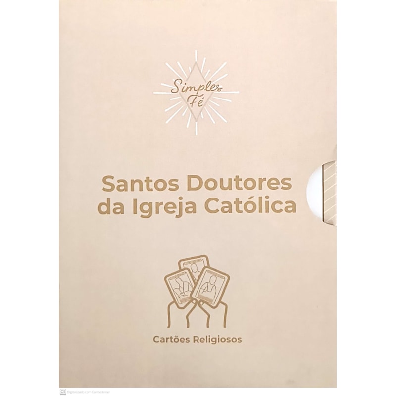 CARTÕES RELIGIOSOS - SANTOS DOUTORES DA IGREJA CATÓLICA