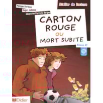 CARTON ROUGE OU MORT SUBITE - NIVEAU A2 - CD AUDIO INCLUS