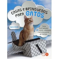 CASAS E BRINQUEDOS PARA GATOS