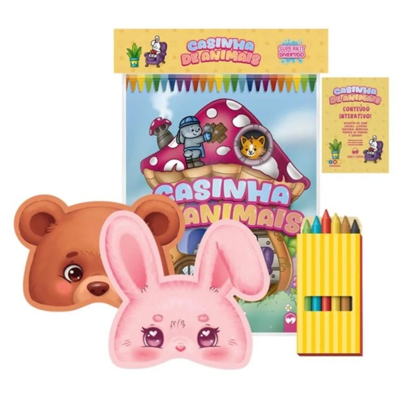 CASINHA DE ANIMAIS - SUPERKIT DIVERTIDO