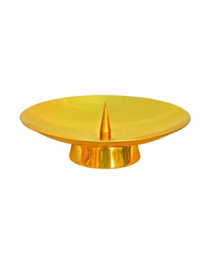 CASTIÇAL 4CM DE ALTURA DOURADO