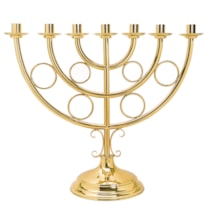 CASTIÇAL MENORAH 54CM DE ALTURA PARA 7 VELAS