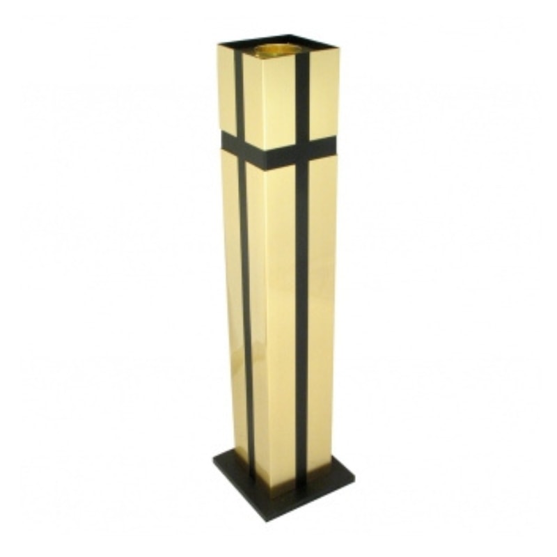 CASTIÇAL PARA CÍRIO 120CM DE ALTURA ESTRUTURA DE FERRO C/ DETALHES
