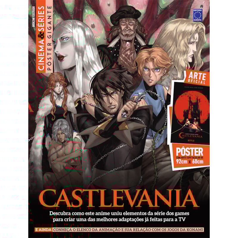 CASTLEVANIA - SUPERPÔSTER CINEMA E SÉRIES
