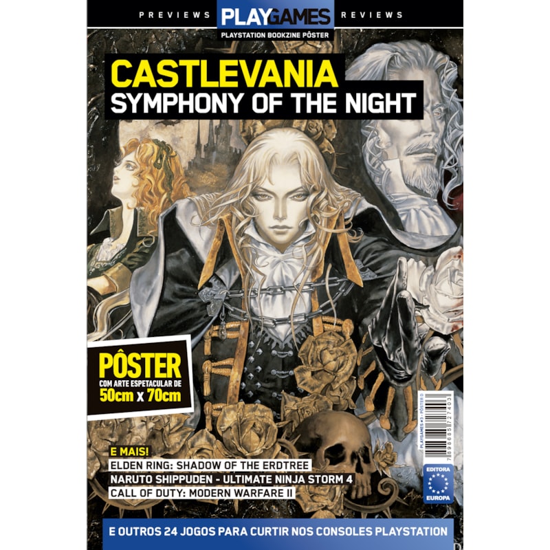 CASTLEVANIA: SYMPHONY OF THE NIGHT - SUPERPÔSTER PLAYGAMES