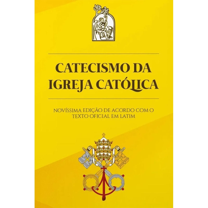 CATECISMO DA IGREJA CATOLICA - BOLSO - LUXO - 5ª EDIÇÃO