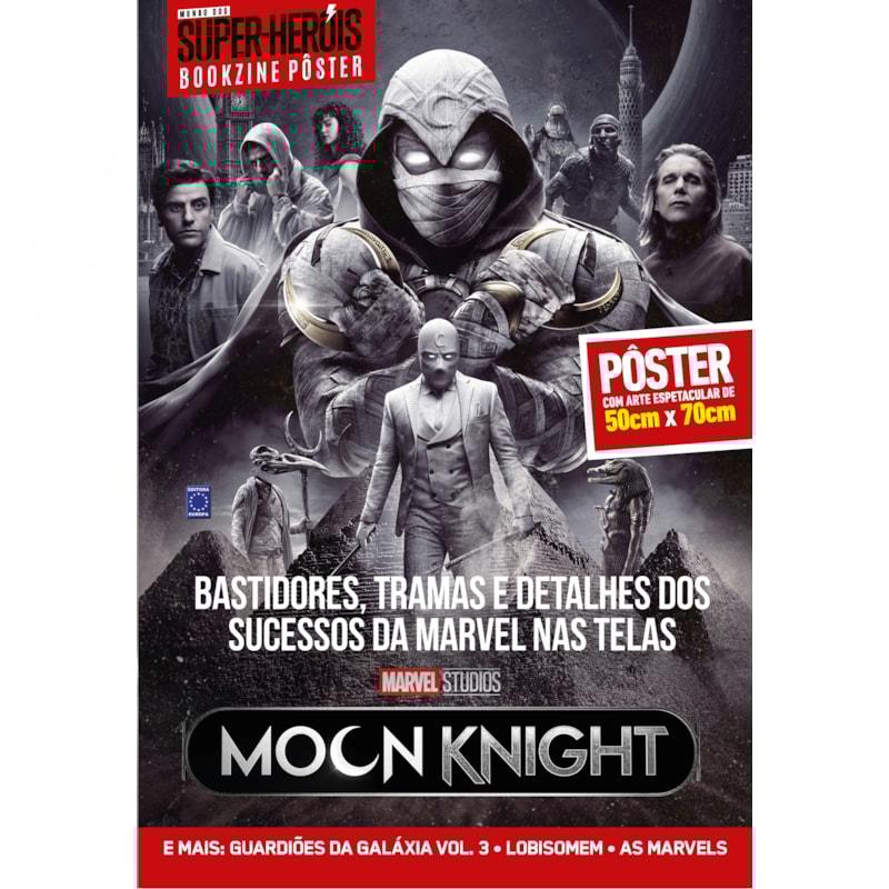 CAVALEIRO DA LUA - ARTE COMPLETA - SUPERPÔSTER MUNDO DOS SUPER-HERÓIS ...