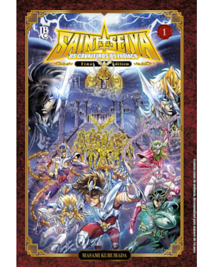 CAVALEIROS DO ZODÍACO SAINT SEIYA FINAL EDITION VOL. 01 (SOBRECAPA VARIANTE)