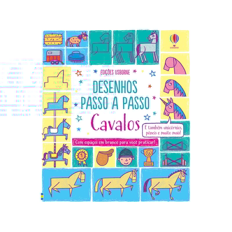 CAVALOS: DESENHOS PASSO A PASSO