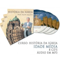 CD HISTORIA DA IGREJA - IDADE MEDIA C/ 8 CDS