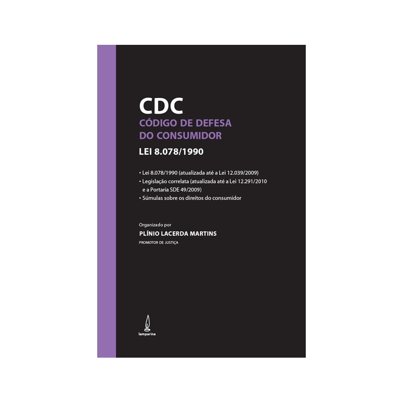 CDC - CÓDIGO DE DEFESA DO CONSUMIDOR: LEI 8.078/1990